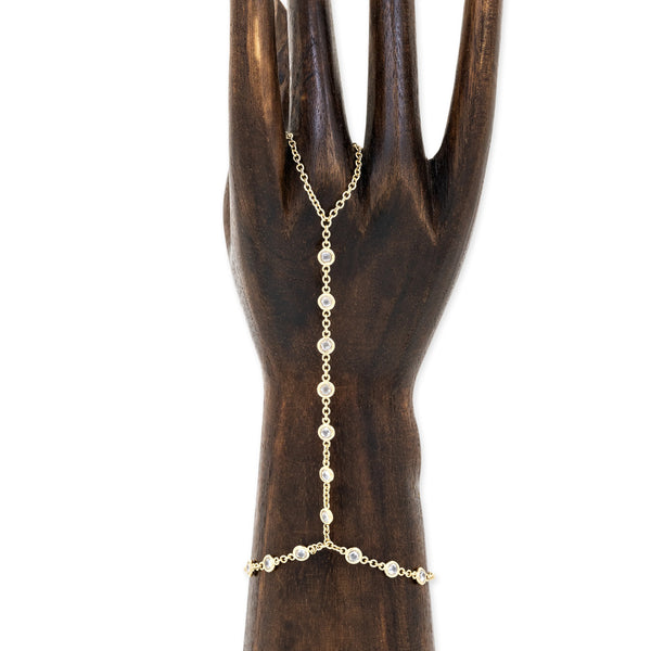 LOTUS FINGER BRACELET