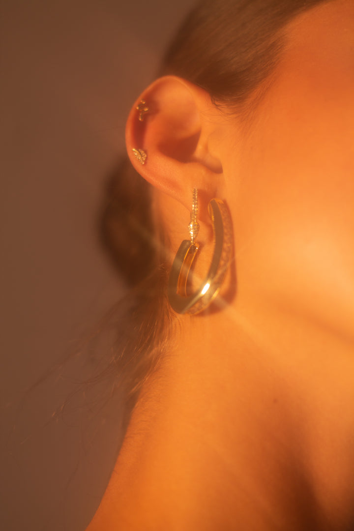 VENUS HOOPS - The Highline Jewelry