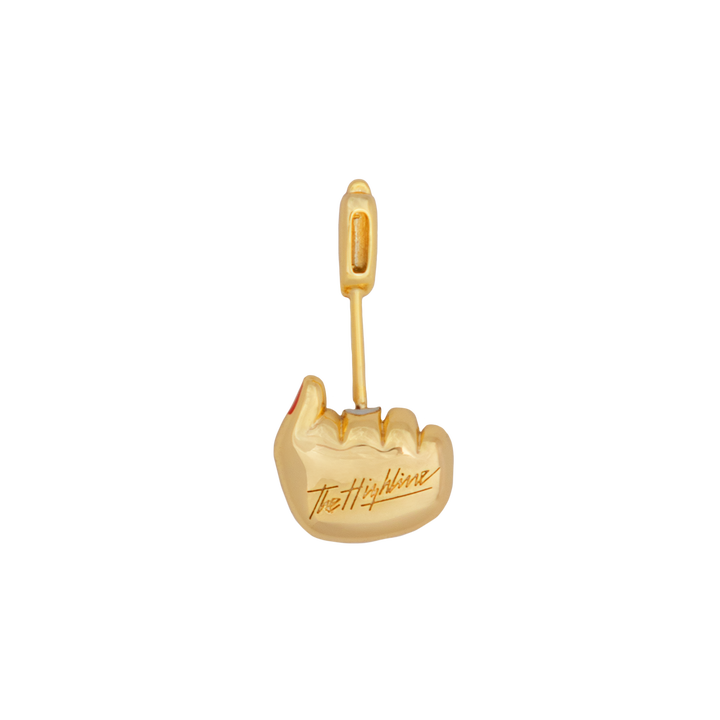 FUCK OFF EAR JACKET - The Highline Jewelry